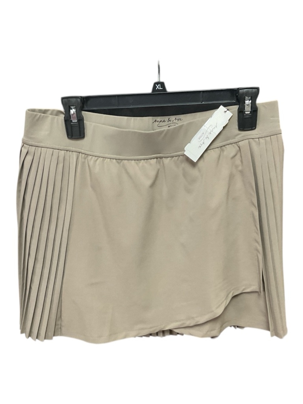 Anna & Ava Active Pleated Tennis Skort - Beige/Tan - Size XL - NEW